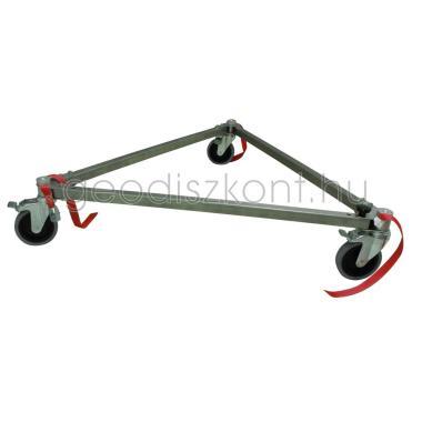 Tripod dolly Alu-frame with wheels,