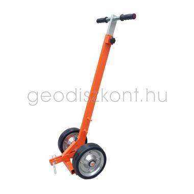 Heavy duty wheel, telescopic handle