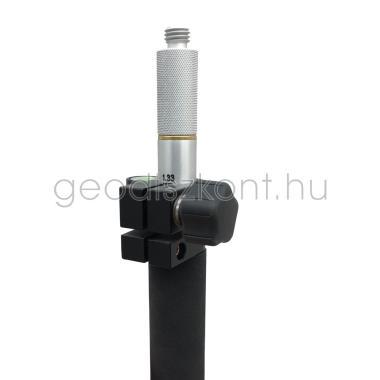 prism pole 1.18 to 2.20 m, with 5/8%22 adapter