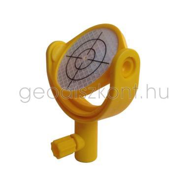 Yellow body reflective survey point